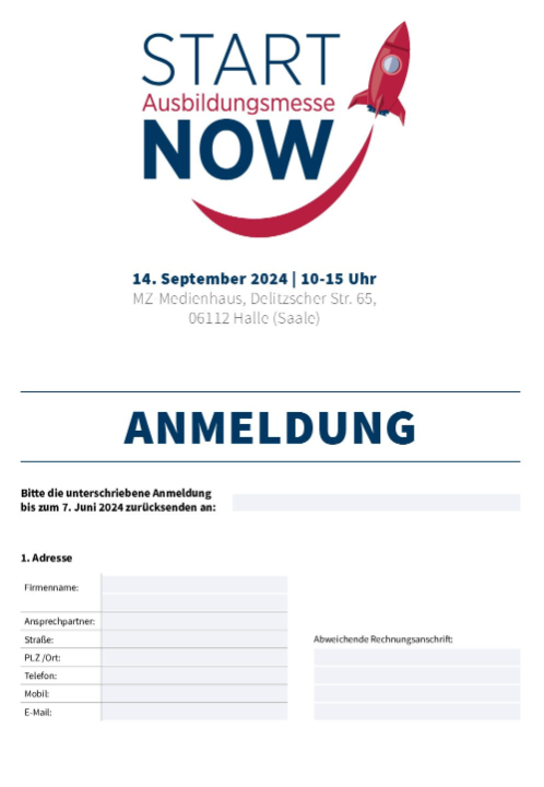 StartNow-Anmeldung-Halle