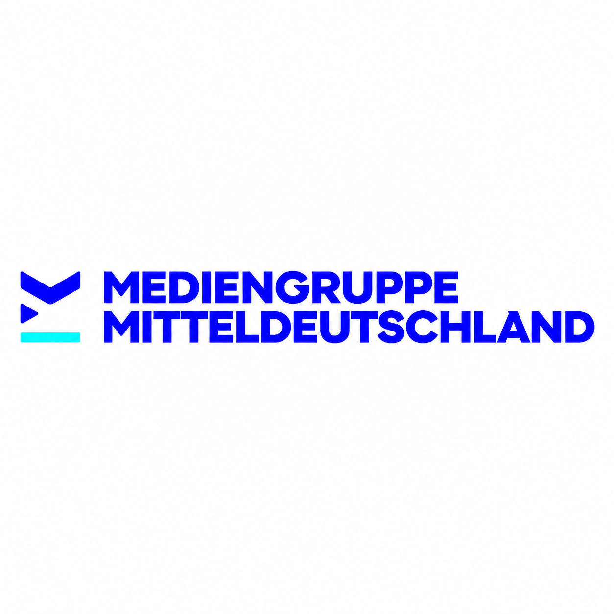 Mediengruppe Mitteldeutschland auf weißem Quadrat